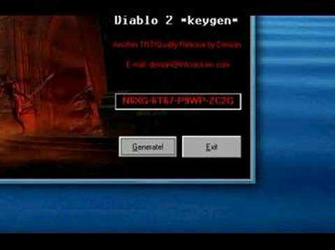 diablo 2 free cd key